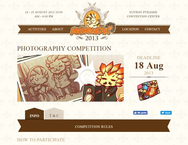 AniManGaki 2013 website